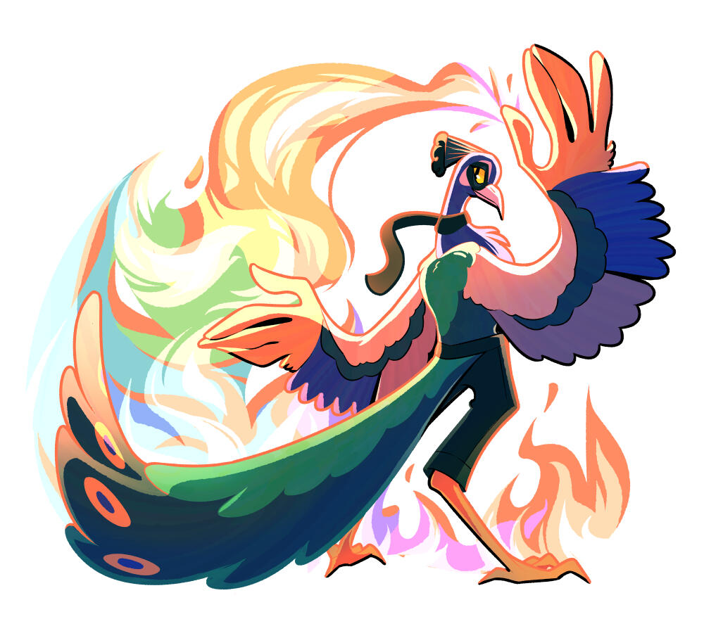 Pyromancer Peacock Pyromancer Peacock